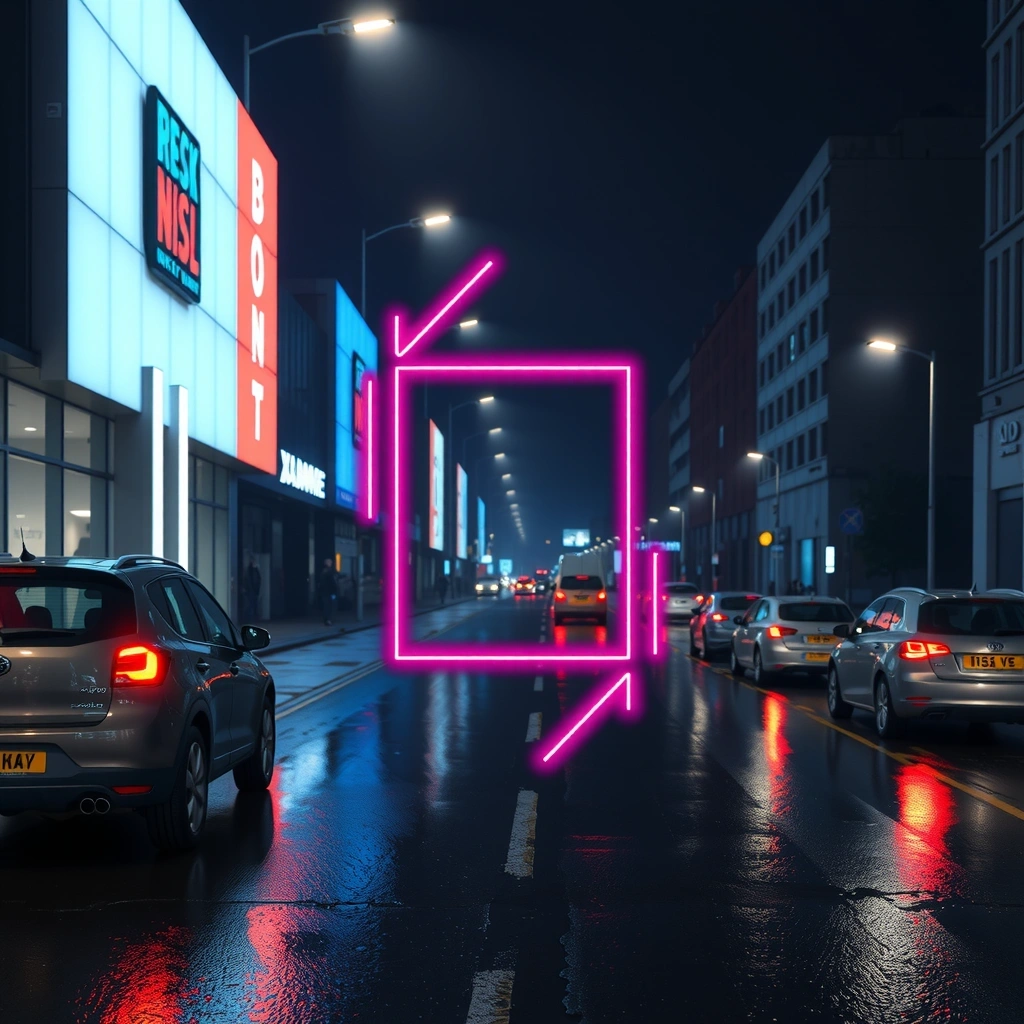 Abstract game UI concept